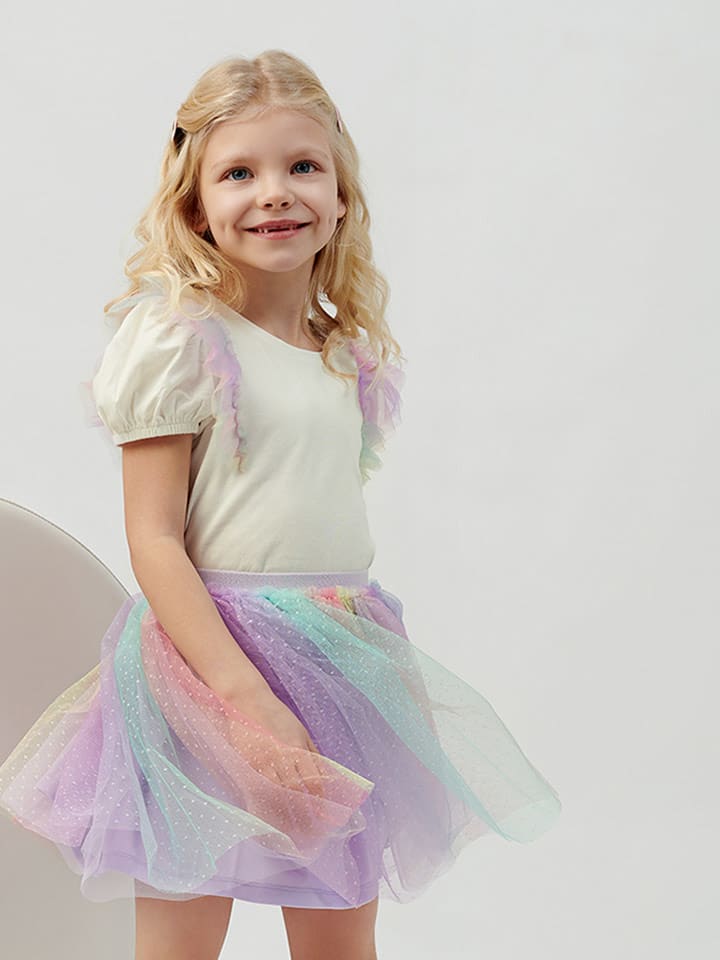 COOL CLUB Spódnica w kolorze fioletowo-miętowym rozmiar: 110