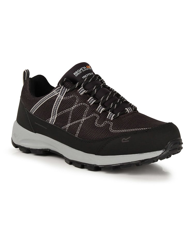 Regatta Buty turystyczne "Samaris Lite Low II" w kolorze antracytowym rozmiar: 40