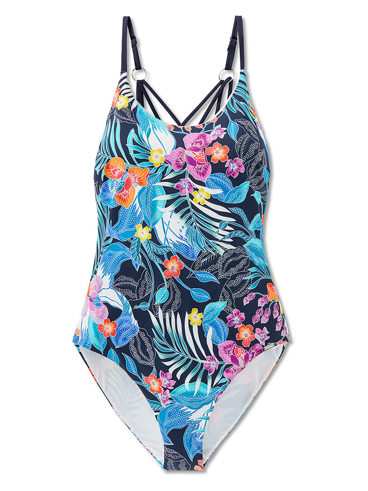 Strój kąpielowy w kolorze niebieskim