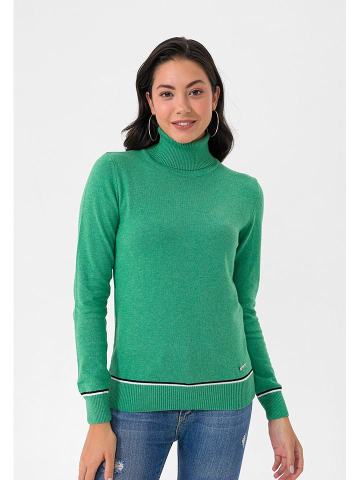 Felix Hardy Sweter w kolorze zielonym rozmiar: L