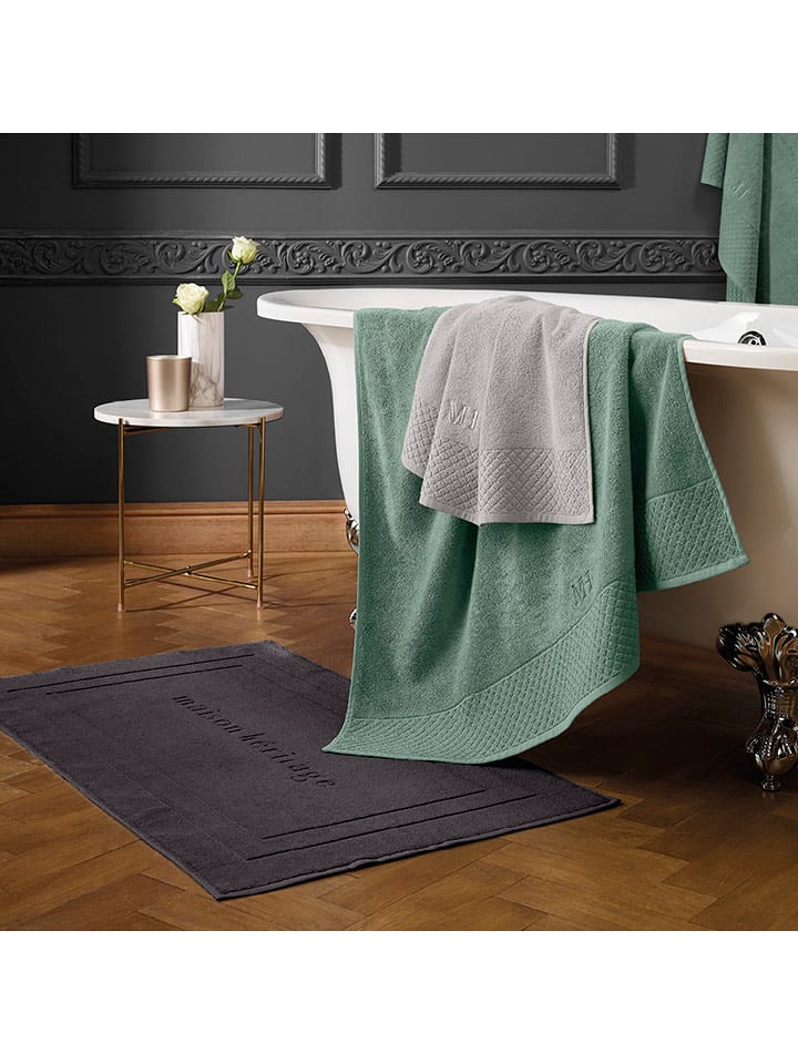 maison héritage PARIS Dywanik łazienkowy w kolorze zielonym rozmiar: 60x100 cm