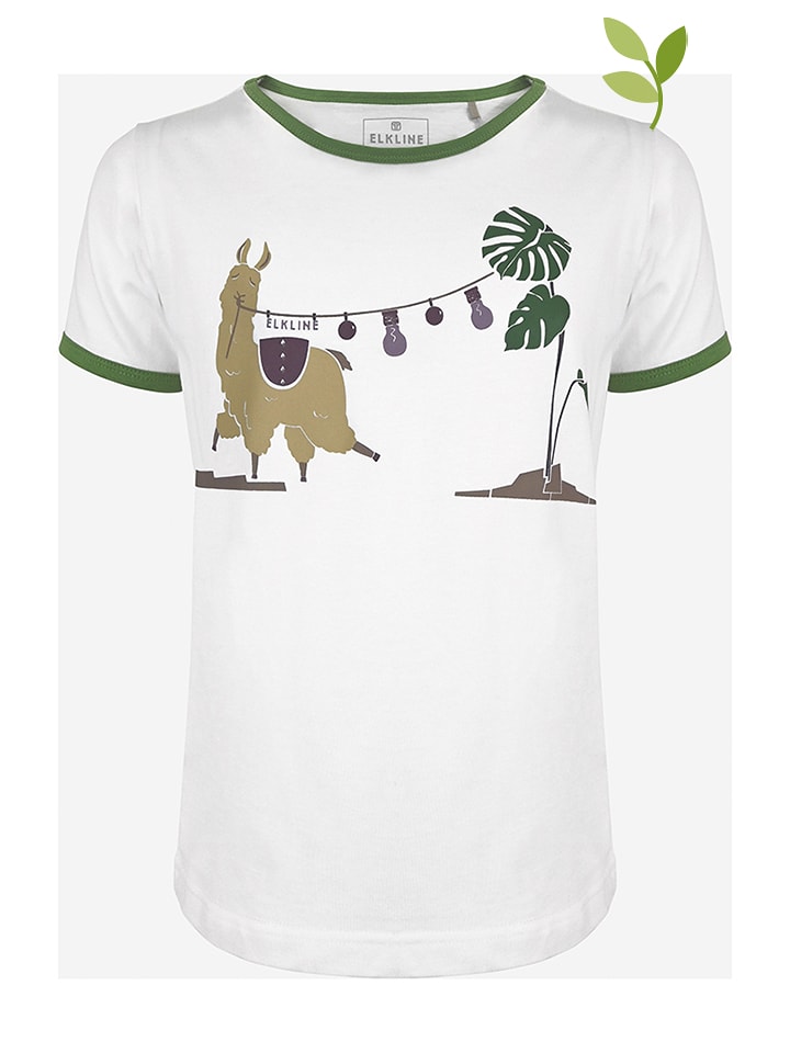 Koszulka "Alpaka" w kolorze białym