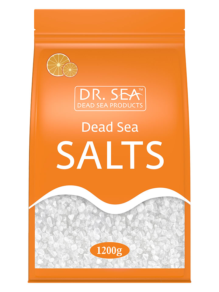 DR. SEA Sól z Morza Martwego "Deas Sea Salt with Orange Extract" - 1200 g rozmiar: onesize