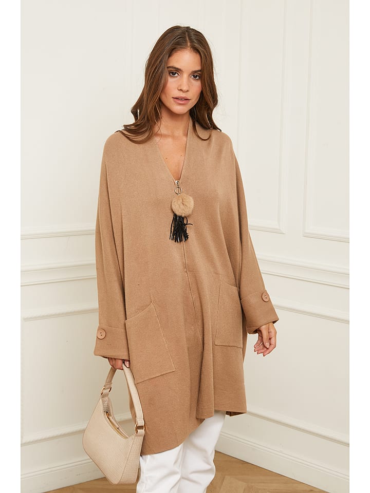 Soft Cashmere Kardigan w kolorze karmelowym rozmiar: 34/36