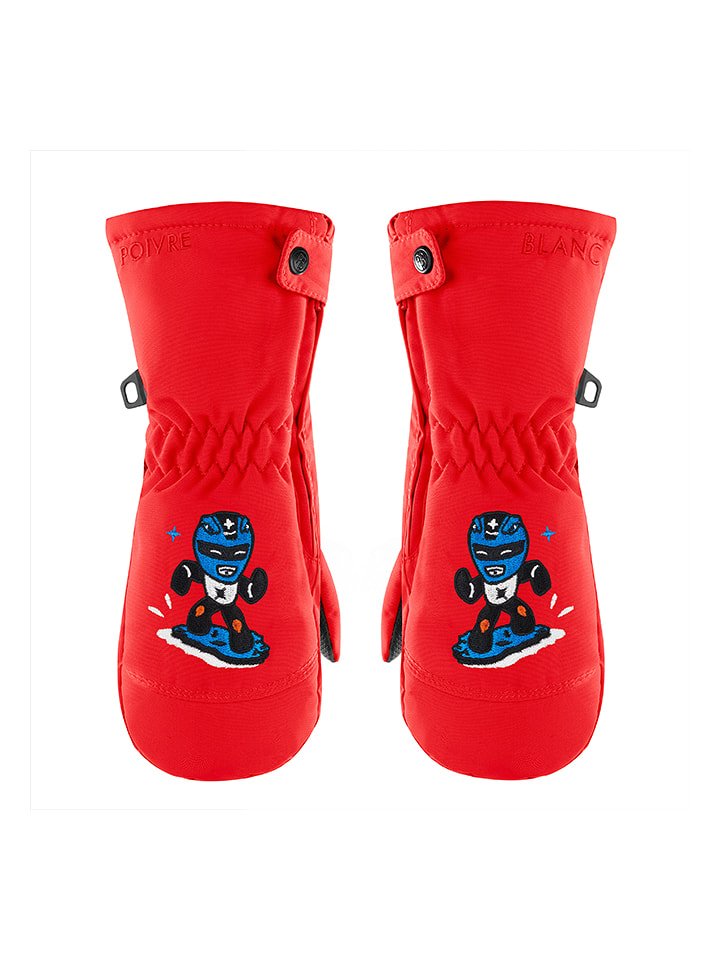 Poivre Blanc Rękawiczki funkcyjne w kolorze czerwonym rozmiar: 92