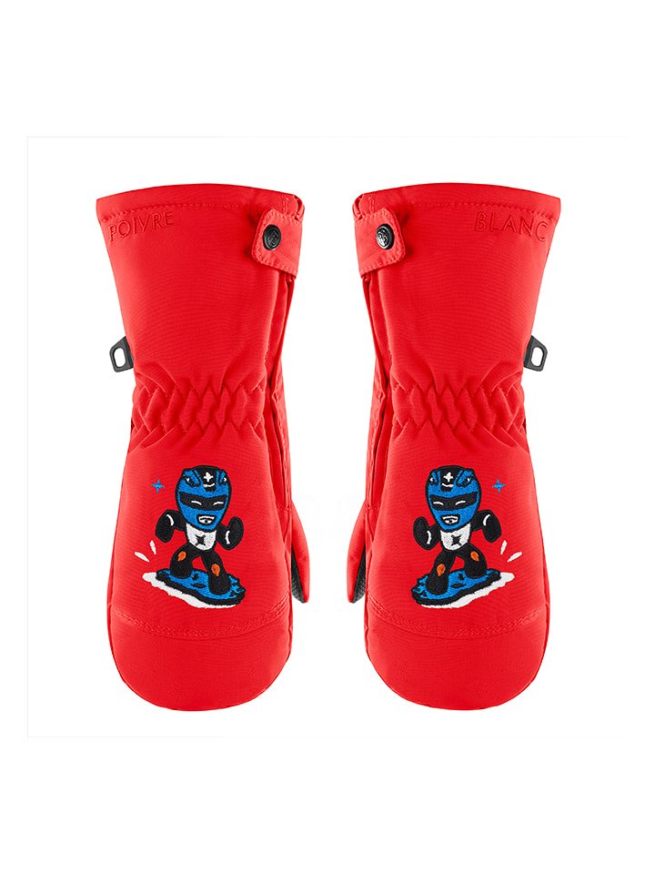 Poivre Blanc Rękawiczki funkcyjne w kolorze czerwonym rozmiar: 92