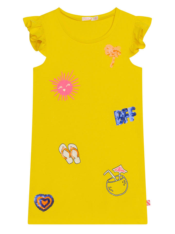 Sukienka w kolorze żółtym