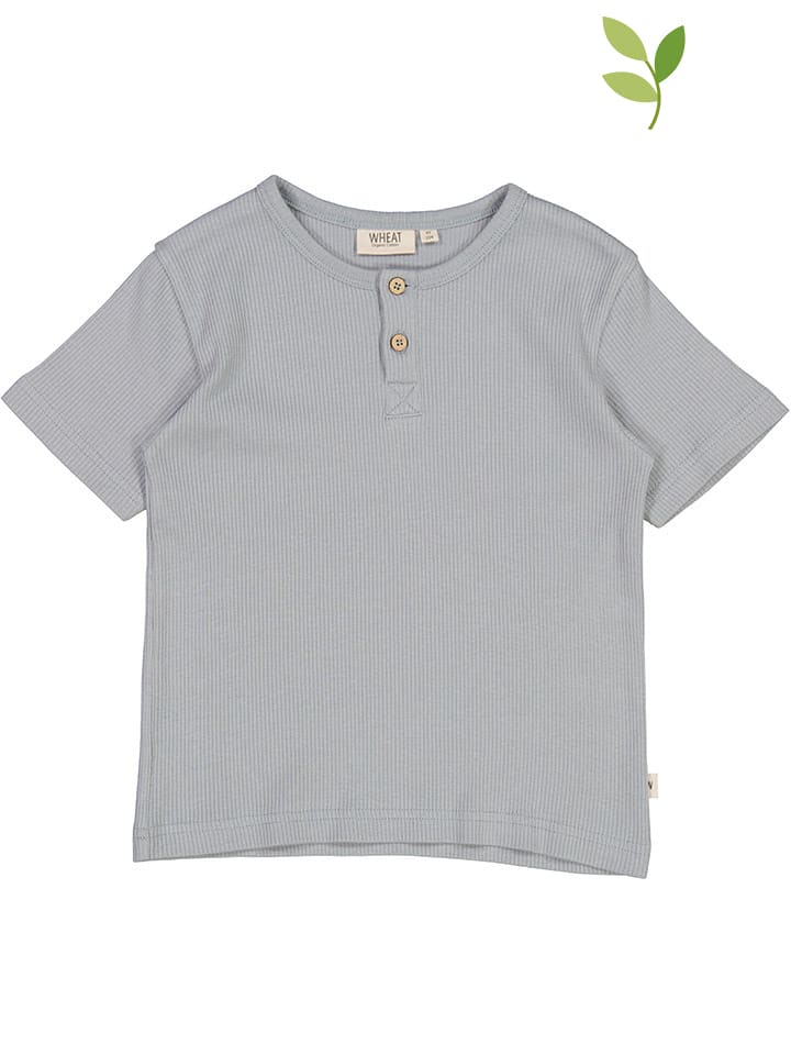 Wheat Koszulka "Lumi" w kolorze szarym rozmiar: 128