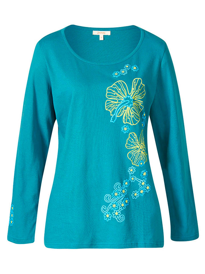 Deerberg Koszulka w kolorze turkusowym rozmiar: XS