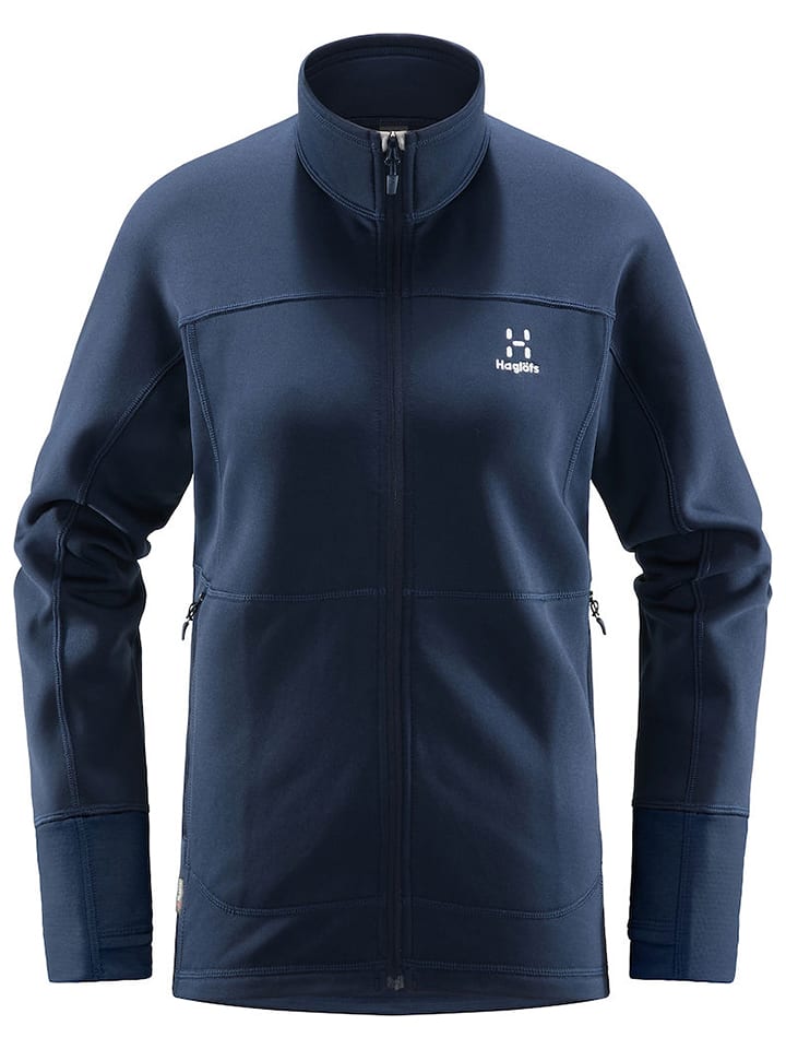 Haglöfs Kurtka polarowa "Betula" w kolorze granatowym rozmiar: S