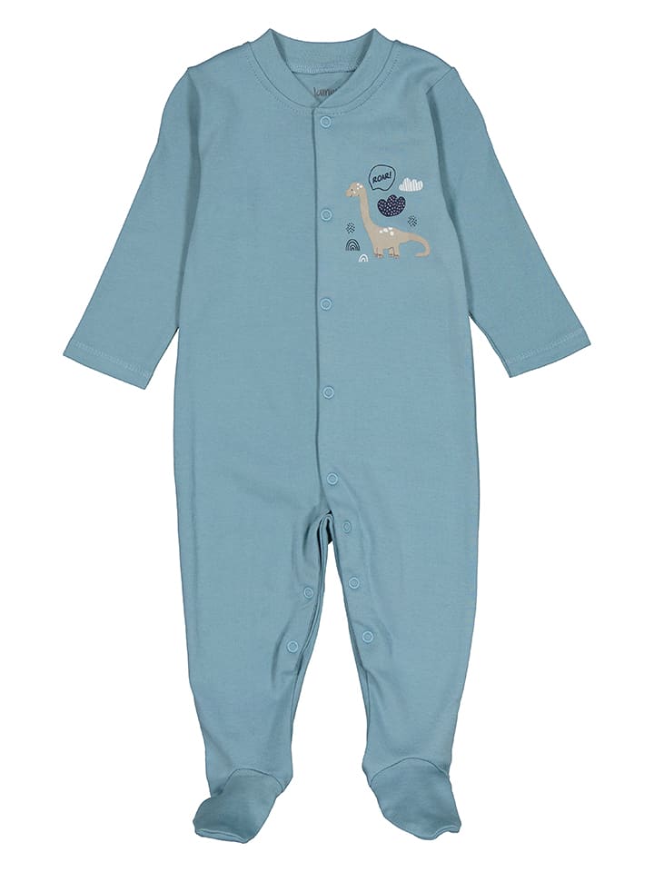 Śpioszki w kolorze niebieskim