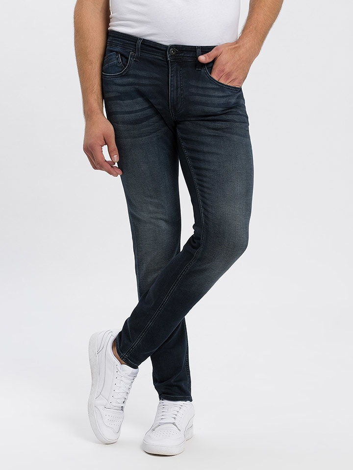Cross Jeans Dżinsy - Slim fit - w kolorze granatowym rozmiar: W28/L30
