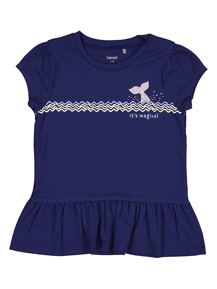 lamino Koszulka w kolorze granatowym rozmiar: 116