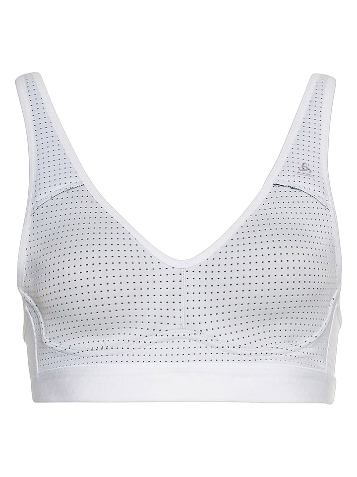 Odlo Biustonosz sportowy "Performence High" w kolorze białym rozmiar: 90C