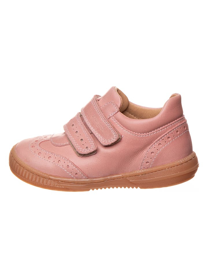 POM POM SkÃ³rzane sneakersy w kolorze jasnorÃ³Å¼owym rozmiar: 25