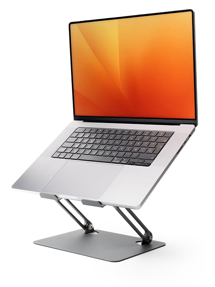 InnovaGoods Uchwyt w kolorze szarym na laptopa - 22,5 x 26,5 cm rozmiar: onesize