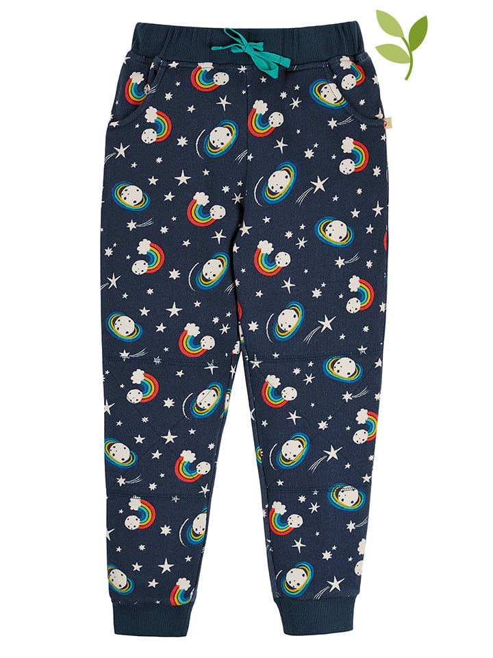 Frugi Spodnie dresowe "Look At The Stars" ze wzorem rozmiar: 110/116