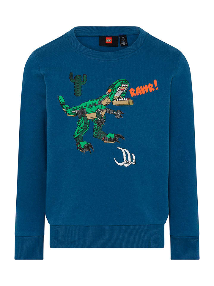 Legowear Bluza "LEGO Iconic" w kolorze niebieskim rozmiar: 104