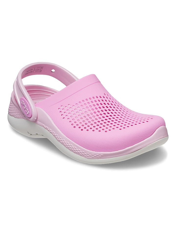 Crocs Chodaki "Lite Ride" w kolorze jasnoróżowym rozmiar: 34/35