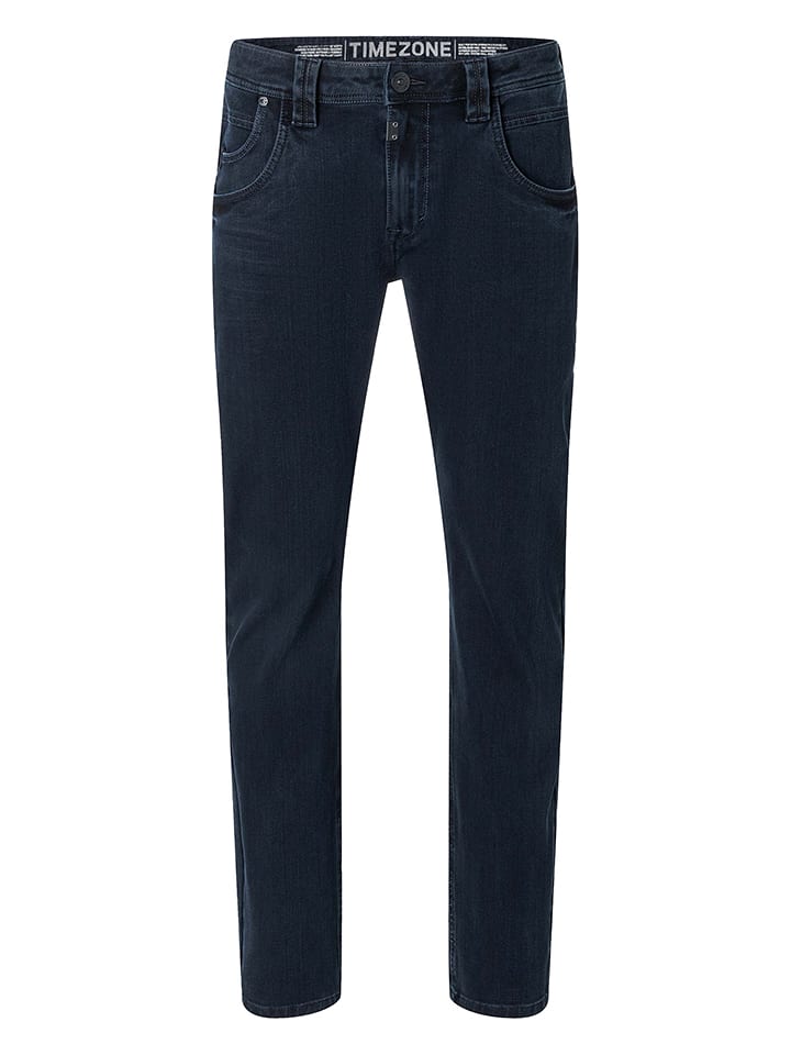 Timezone Dżinsy "Eliaz" - Regular fit - w kolorze granatowym rozmiar: W31/L32
