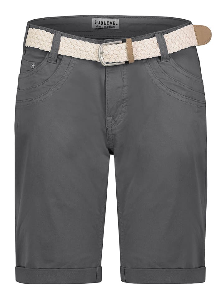 Sublevel Bermudy w kolorze ciemnoszarym rozmiar: L