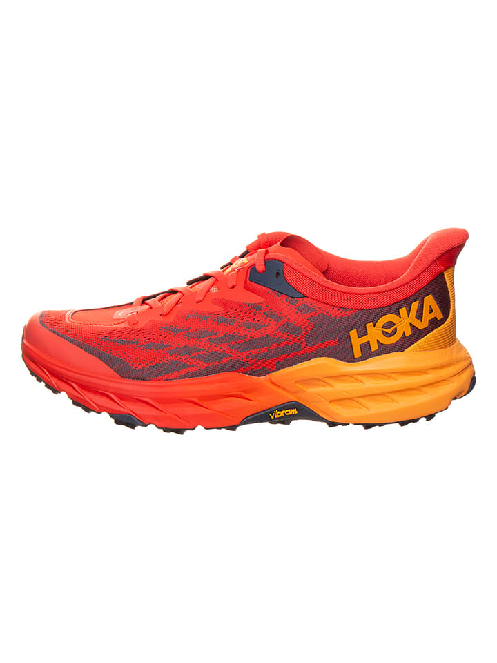 HOKA ONE ONE Buty "Speedgoat 5" w kolorze czerwonym do biegania rozmiar: 45 1/3