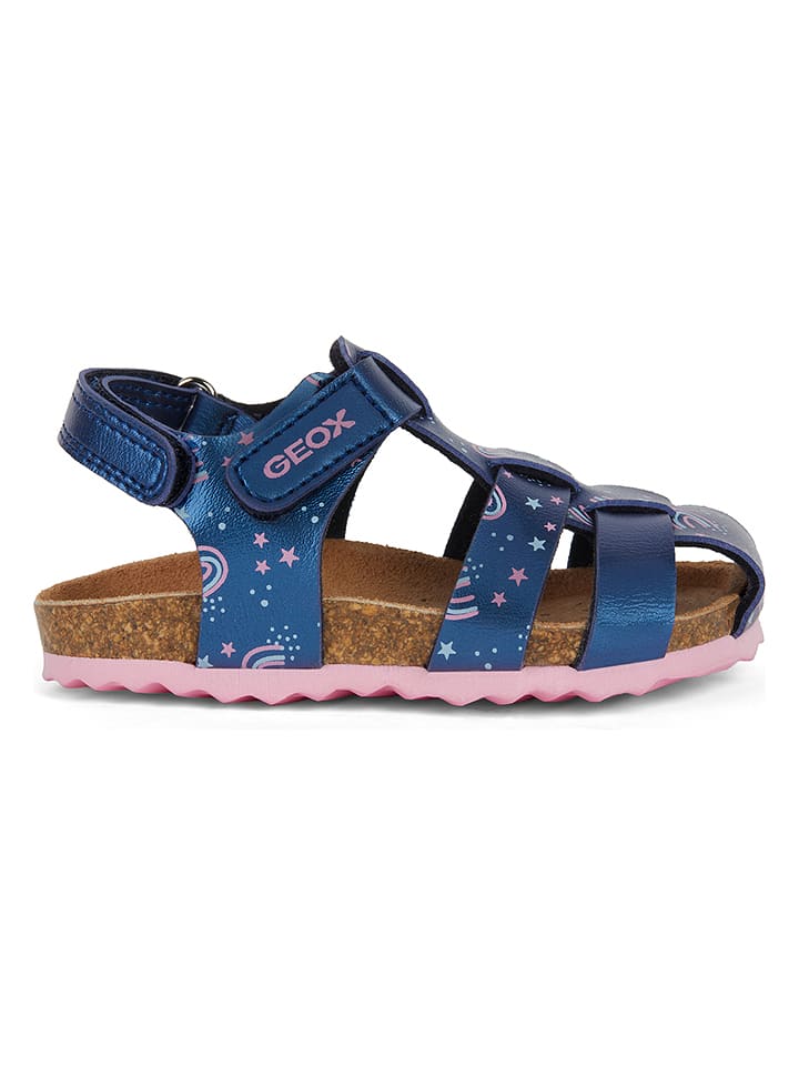 Geox Sandały "Chalki" w kolorze granatowym rozmiar: 24