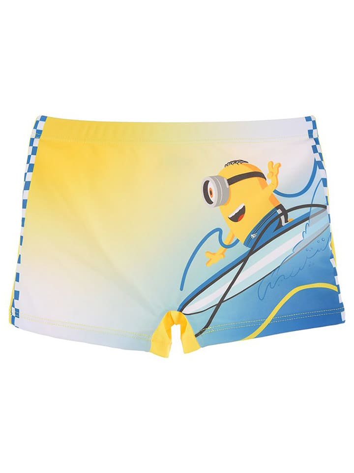 Minions Kąpielówki "Pokemon" w kolorze niebiesko-żółtym rozmiar: 104