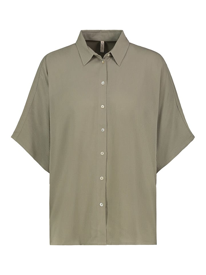 Eight2Nine Bluzka w kolorze zielonym rozmiar: XL