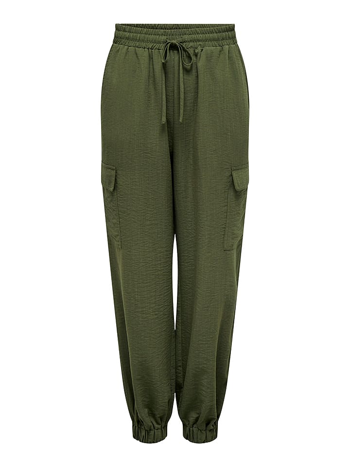 ONLY Spodnie w kolorze khaki rozmiar: L