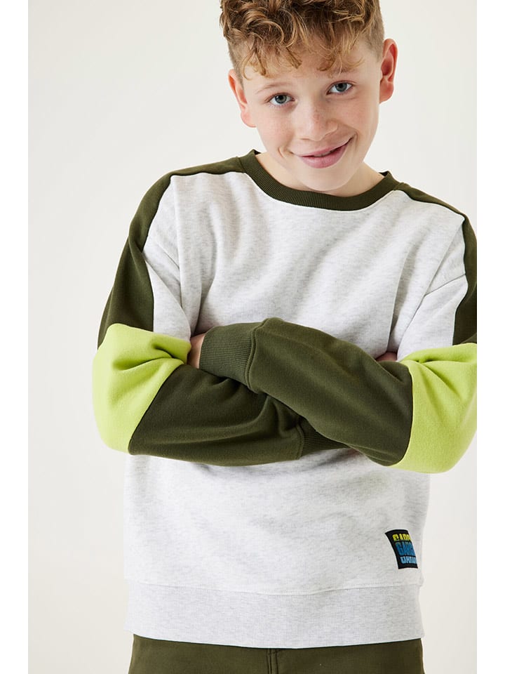 Garcia Bluza w kolorze jasnoszaro-oliwkowym rozmiar: 152/158