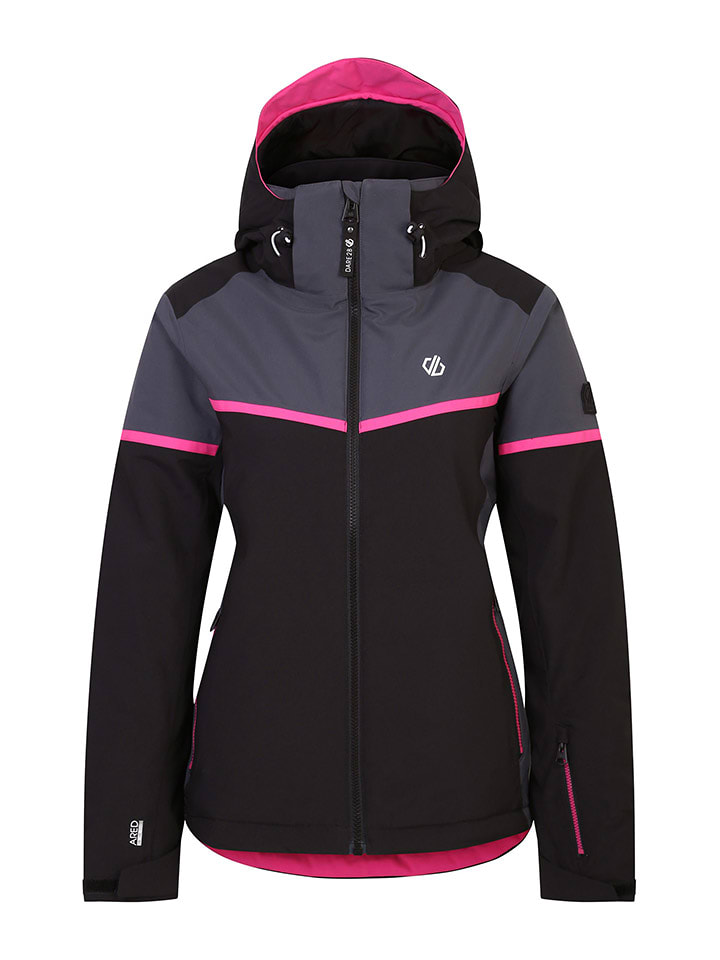 Dare 2b Kurtka narciarska "Carving" w kolorze czarno-szarym rozmiar: 38