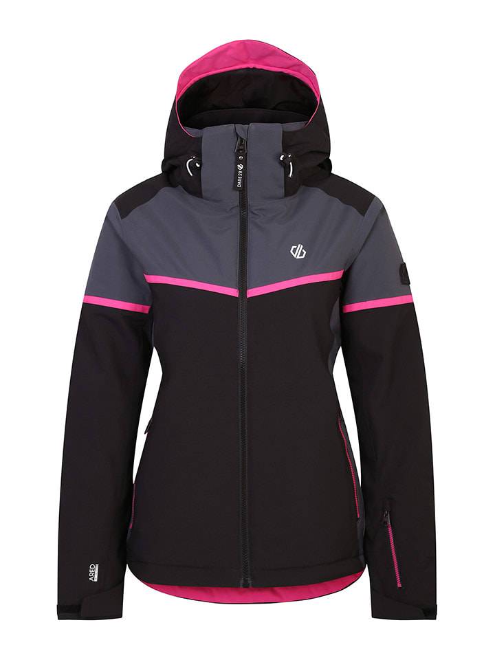 Dare 2b Kurtka narciarska "Carving" w kolorze czarno-szarym rozmiar: 38