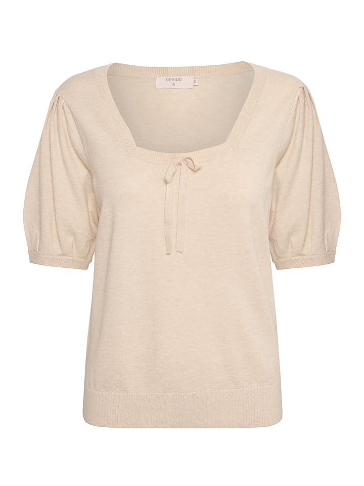 Sweter w kolorze kremowym