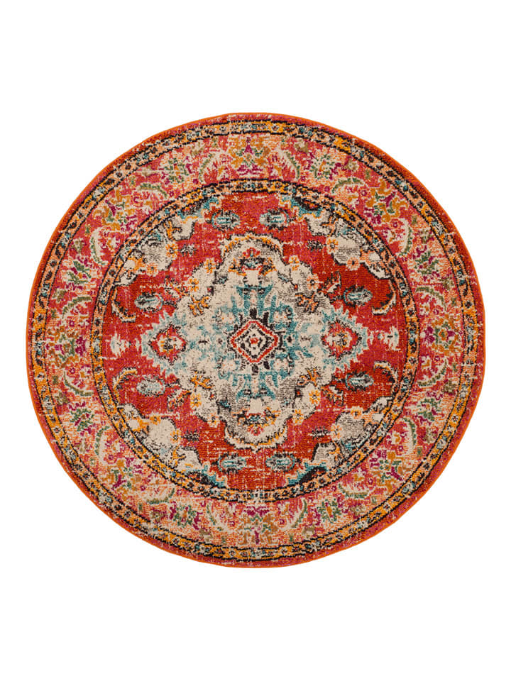 Safavieh Dywan "Monaco" w kolorze czerwonym rozmiar: 152x152 cm