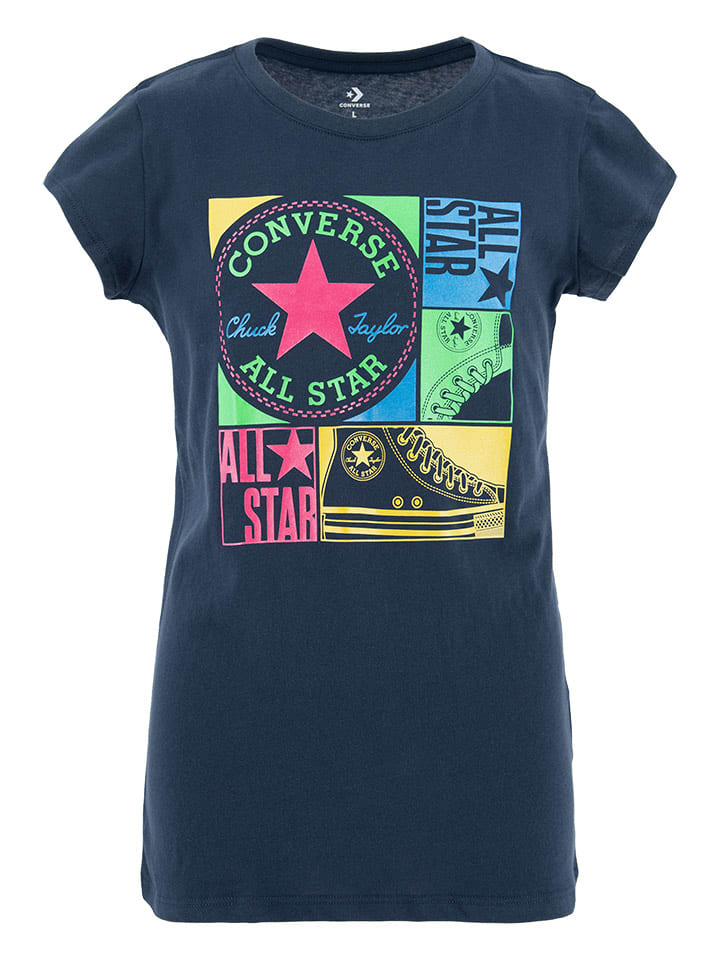 Converse Koszulka w kolorze granatowym rozmiar: 98/104