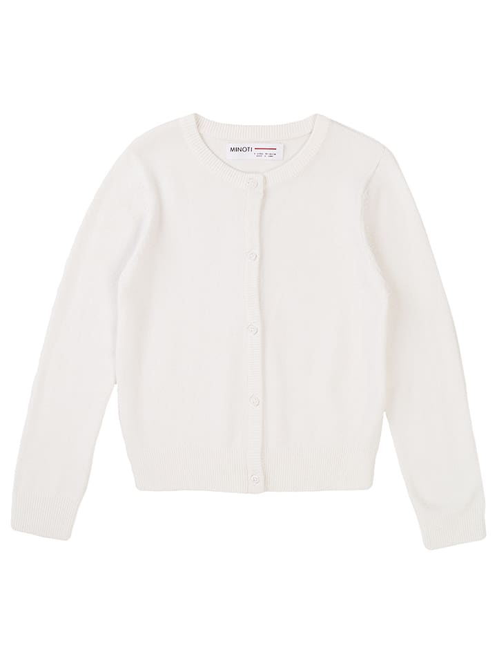 Minoti Kardigan w kolorze kremowym rozmiar: 134/140