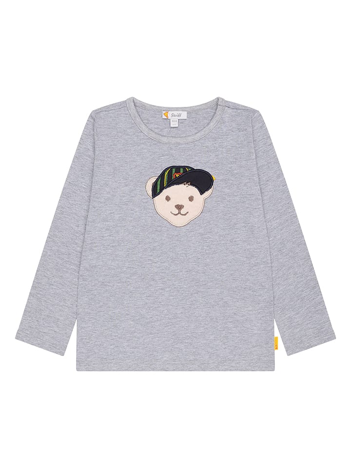 Steiff Koszulka w kolorze szarym rozmiar: 104