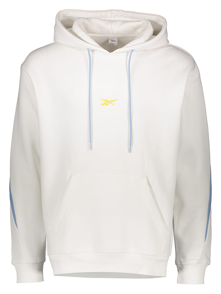 Reebok Bluza w kolorze biało-błękitnym rozmiar: L