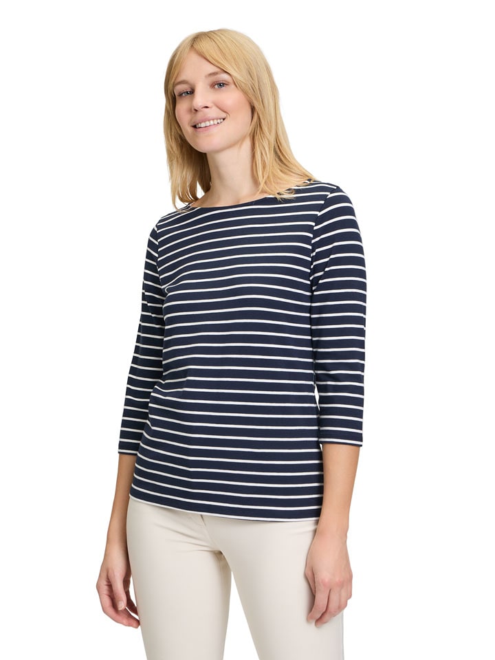 Betty Barclay Koszulka w kolorze granatowo-białym rozmiar: 46