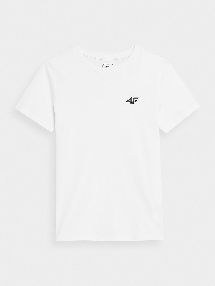 4F Koszulka w kolorze białym rozmiar: 146
