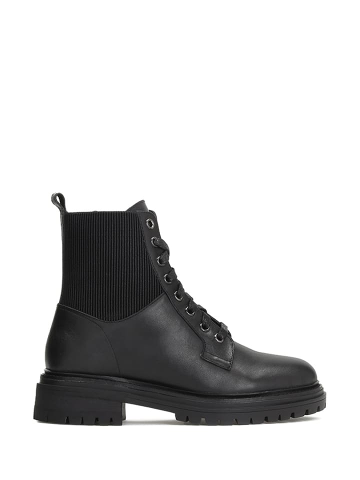 Kazar Skórzane trzewiki w kolorze czarnym rozmiar: 40