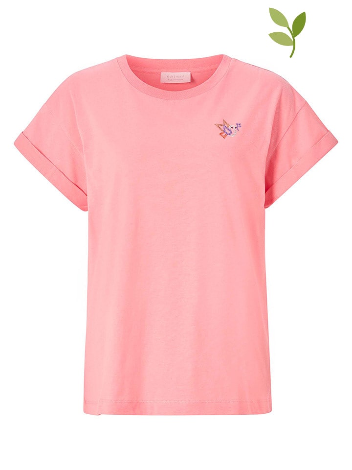 Rich & Royal Koszulka w kolorze jasnoróżowym rozmiar: L