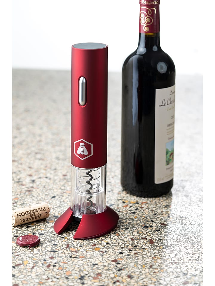 Laguiole Elektryczny korkociąg w kolorze czerwonym rozmiar: onesize