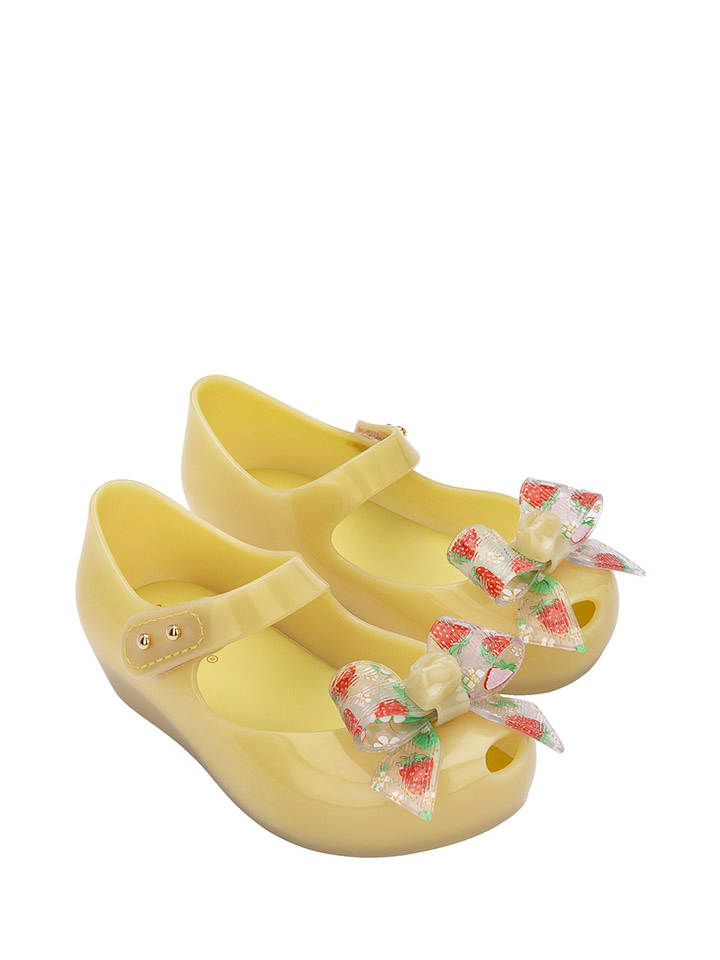 Baleriny w kolorze żółtym