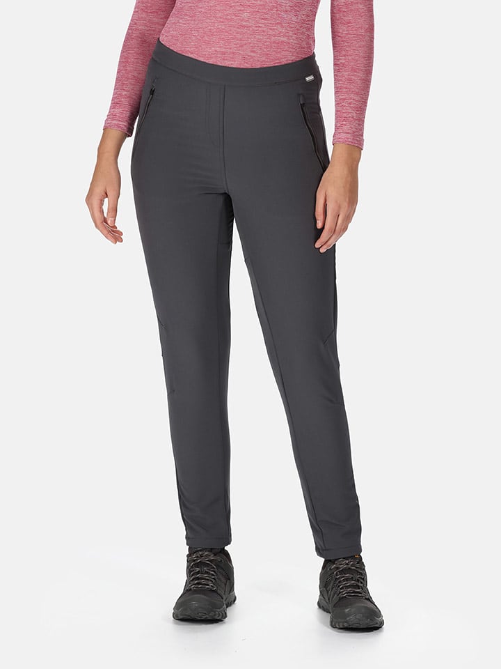 Regatta Spodnie funkcyjne "Prestley" w kolorze szarym rozmiar: 44