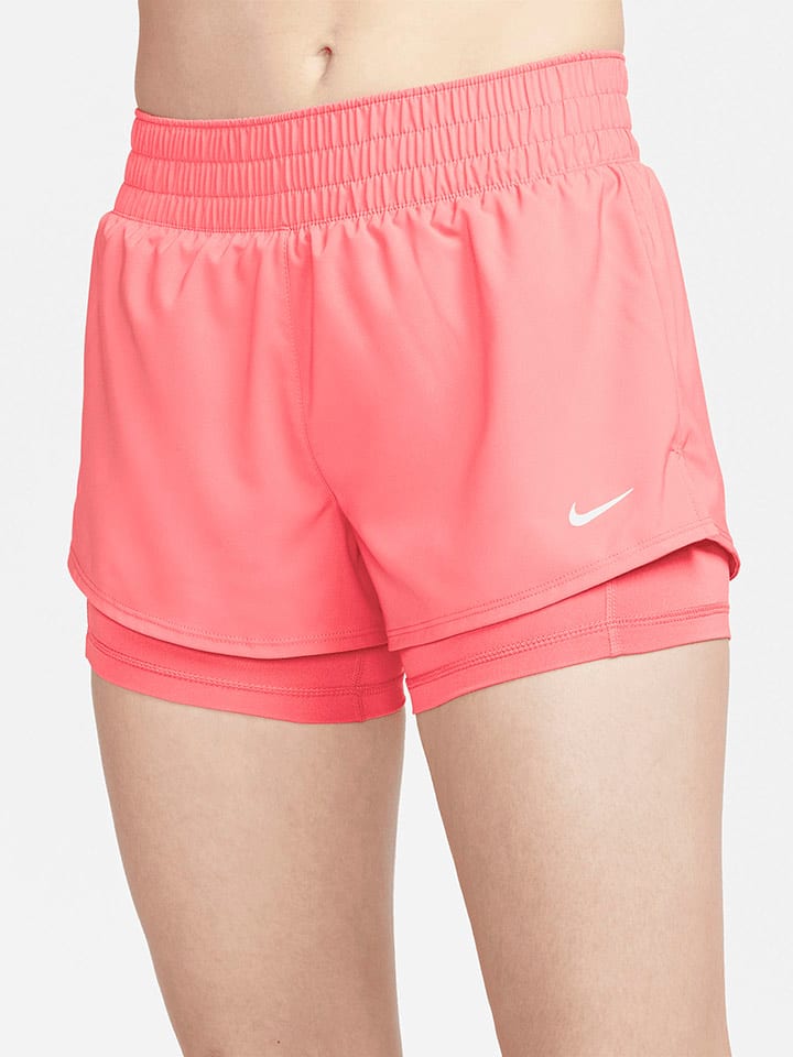 Nike Szorty sportowe 2w1 w kolorze różowym rozmiar: S