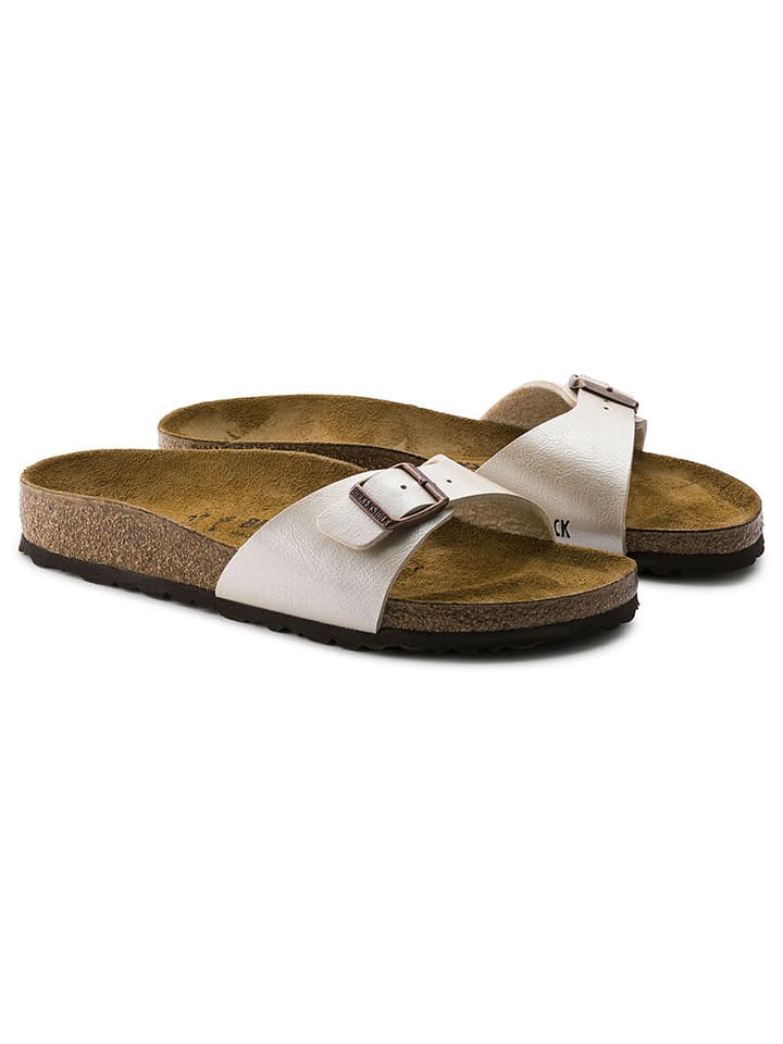 Birkenstock Klapki "Madrid" w kolorze białym rozmiar: 36