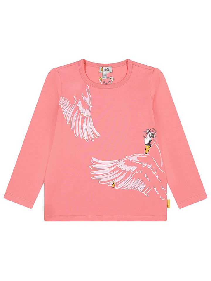 Steiff Koszulka w kolorze różowym rozmiar: 98