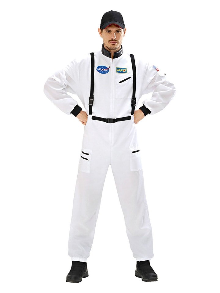 Carnival Party Kombinezon kostiumowy "Astronaut" w kolorze białym rozmiar: XL